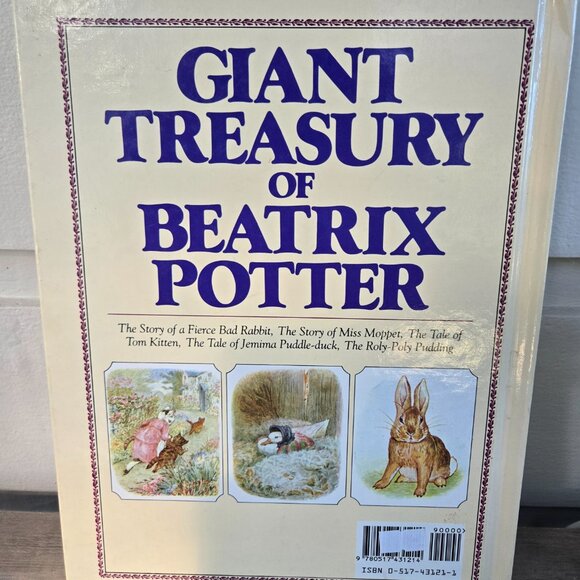 3/$35🌼 Vintage 1980s The Giant Treasury of Beatrix Potter Hardcover - Picture 2 of 7